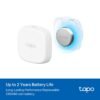 TP-Link Tapo Smart Temperature and Humidity Sensor T310, White, Requires Tapo Hub, High-Accuracy Swiss-Made Sensor, Real-Time Notifications, Free Data Storage, Long-Lasting Performance