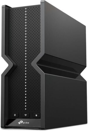 TP-Link Tri-Band BE9300 WiFi 7 Router Archer BE550 6-Stream 9.2Gbps TP-Link Tri-Band BE9300 WiFi 7 Router Archer BE550 6-Stream 9.2Gbps Full 2.5G Ports 6 Internal Antennas Covers Up to 2,000 Sq. Ft. Add Easy-Mesh Device for Extended Coverage VPN Support