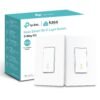 Kasa Smart 3 Way Switch HS210 KIT, Needs Neutral Wire, Kasa Smart 3 Way Switch HS210 KIT, Needs Neutral Wire, 2.4GHz Wi-Fi Light Switch works with Alexa and Google Home, UL Certified, No Hub Required, White,2 Count (Pack of 1)