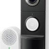 TP-Link Tapo Smart Video Doorbell Camera with Chime, Battery or Wired, 2K QHD Color Night Vison, No Monthly Fee, 180° Ultra-Wide Head-to-Toe View, Ring Call, Free AI Detection, Local Storage (D225)