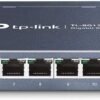 TP-Link 16 Port Gigabit Ethernet Network Switch, Desktop/ Wall-Mount, Fanless, TP-Link 16 Port Gigabit Ethernet Network Switch, Desktop/ Wall-Mount, Fanless, Sturdy Metal w/ Shielded Ports, Traffic Optimization, Unmanaged (TL-SG116) Black