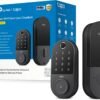 TP-Link Tapo Smart Door Lock, Deadbolt | Keyless Entry, Fingerprint Recognition, Touchscreen Keypad & in-App Monitoring with Scheduled Access | 1-Year Rechargeable Battery | BHMA Grade 2 | Tapo DL110