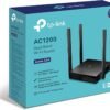 TP-Link Archer C54 | AC1200 MU-MIMO Dual-Band WiFi Router| Works with All Home Internet Providers (Renewed) Black