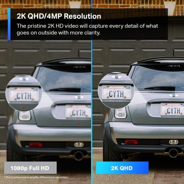 71NGtKhGl9L._AC_SL1500_.jpg Tapo TP-Link ColorPro Wi-Fi Outdoor Camera | Plug-in | Daylight Clarity at Night | 2K QHD | Person/Pet/Vehicle Detection | Local/Cloud Storage | 127° FOV | Built-in Siren C325WB