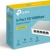 71Qy62pYlgL._AC_SL1500_.jpg TP-Link 5 Port 10/100 Mbps Fast Ethernet Switch | Desktop Ethernet Splitter | Ethernet Hub | Plug & Play | Fanless Quiet | Desktop Design | Green Technology | Unmanaged (TL-SF1005D),White