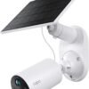 TP-Link 𝗧𝗮𝗽𝗼 SolarCam C402 Kit, Outdoor Battery Camera w/Solar Panel Base, Wireless, 1080P, Free Person/Vehicle Detection, SD/Cloud Storage, Color Night Vision, No Hub Needed, Works w/Alexa
