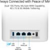 ASUS ZenWiFi BT10 Tri-Band WiFi 7 Mesh, 18 Gbps, 3000 sq.ft (1pk), Dual 10G Ports, Security and Parental Controls Included, Smart Home Master SSIDs, 4G & 5G Mobile Tethering