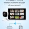 TP-Link Tapo 2K Indoor Security Camera for Baby Monitor, Dog Camera w/Motion Detection, 2-Way Audio Siren, Night Vision, Cloud & SD Card Storage(Up to 256 GB), Works w/Alexa & Google Home(Tapo C110)