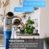 TP-Link Tapo Smart Plug Mini 15A, Smart Home Wi-Fi Plug, Super Easy Setup, Compatible with Alexa & Google Home, No Hub Required, UL Certified, 2.4G WiFi Only, White, Tapo P105(4-Pack)