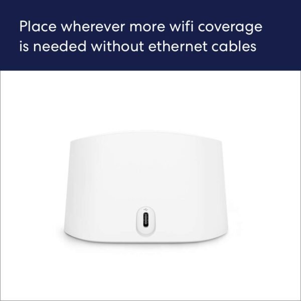 Like-New Amazon eero 6 mesh wifi extender - Expands existing eero network, 1-pack
