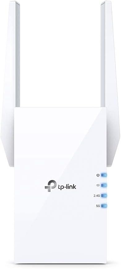 TP-Link AX1800 WiFi 6 Extender(RE605X)-Internet Booster, Covers up to 1500 sq.ft and 30 Devices,Dual Band Repeater up to 1.8Gbps Speed, AP Mode, Gigabit Port (Renewed)