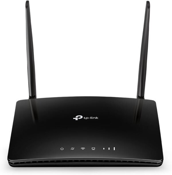 TP-Link TL-MR150, N300 Mbps 4G/3G SIM Slot, Connectivity up to 32 Devices, No Configuration Required, Support Guest Network and Parental Control, Wireless 4G LTE Router
