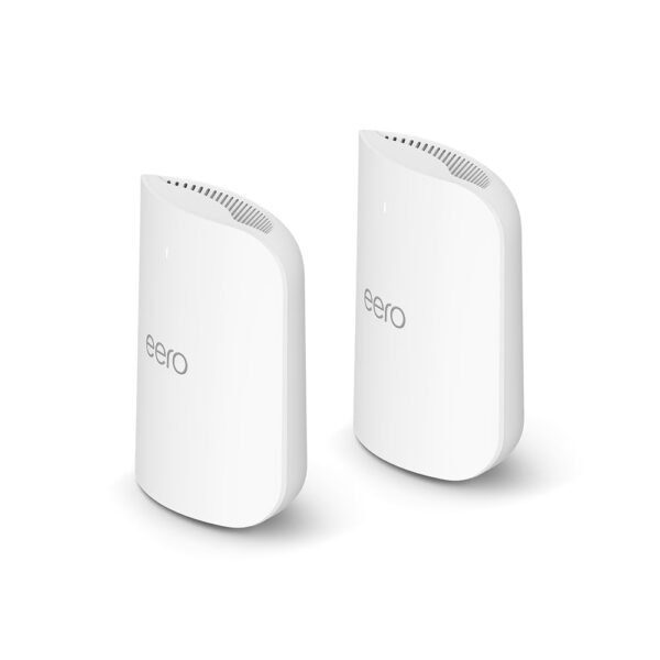 419iLWZSumL._SL1000_.jpg Introducing Amazon eero Pro 7 tri-band mesh Wi-Fi 7 router (newest model) - Supports internet plans up to 5 Gbps, Coverage up to 4,000 sq. ft., 2-pack