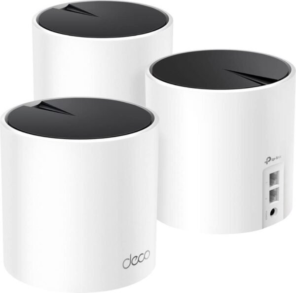 41CPbhroZCL._AC_SL1006_.jpg TP-Link - Deco X25 AX1800 Dual-Band Whole Home Mesh Wi-Fi 6 System (3-Pack) - White (Renewed)