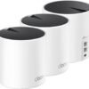 41JyevVVsML._AC_SL1046_.jpg TP-Link - Deco X25 AX1800 Dual-Band Whole Home Mesh Wi-Fi 6 System (3-Pack) - White (Renewed)