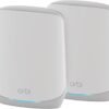 NETGEAR Orbi Whole Home Tri-Band WiFi 6 Mesh Network System NETGEAR Orbi Whole Home Tri-Band WiFi 6 Mesh Network System (RBK752P) – Router with 1 Satellite Extender, Security Features, Coverage up to 5,000 sq. ft., 75 Devices, AX5200 802.11ax (Up to 5.2Gbps)