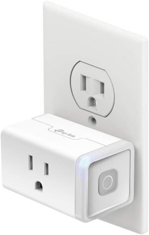 Kasa Smart Plug by TP-Link, Smart Home Wi-Fi Outlet Works Kasa Smart Plug by TP-Link, Smart Home Wi-Fi Outlet Works with Alexa, Echo, Google Home & IFTTT, No Hub Required, Remote Control, 15 Amp, UL Certified, 1-Pack(HS103) , WHITE