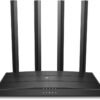 TP-Link AC1200 Gigabit WiFi Router (Archer A6) - Dual Band MU-MIMO Wireless Internet Router, 4 x Antennas, OneMesh and AP mode, Long Range Coverage (Renewed)