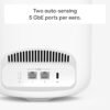 512bg79g61L._SL1000_.jpg Introducing Amazon eero Pro 7 tri-band mesh Wi-Fi 7 router (newest model) - Supports internet plans up to 5 Gbps, Coverage up to 4,000 sq. ft., 2-pack
