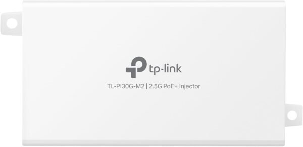 TP-Link TL-PI30G-M2 | IEEE 802.3at/af 2.5G PoE+ Injector | Non-PoE to PoE Adapter | Supplies up to 30W | Plug & Play | Desktop/Wall-Mount | Power Over Ethernet | Distance Up to 328 ft. | UL Certified