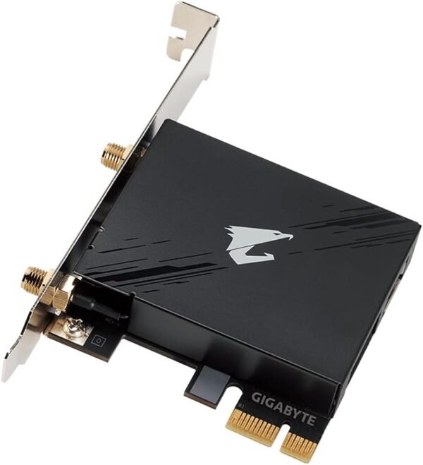 GIGABYTE WiFi 6E GC-WBAX210 (2x2 802.11ax/ Tri-Band WiFi/Bluetooth 5.2/ PCIe Expansion Card)