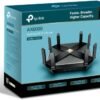 51AJItBrv7L._AC_SL1000_.jpg TP-Link AX6000 WiFi 6 Router(Archer AX6000) -802.11ax Wireless 8-Stream Gaming Router, 2.5G WAN, 8 Gigabit LAN Ports, MU-MIMO, 1.8GHz Quad-Core CPU