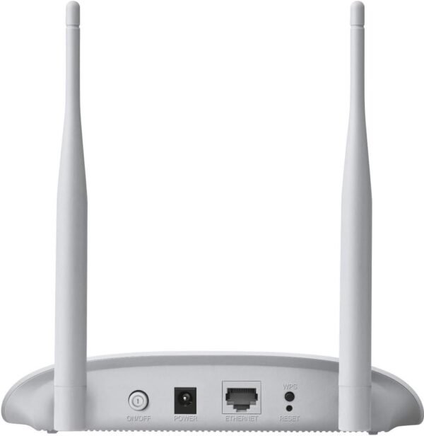 51AZARfiQDL._AC_SL1000_.jpg TP-Link WiFi Access Point TL-WA801N, 2.4Ghz 300Mbps, Supports Multi-SSID/Client/Bridge/Range Extender, 2 Fixed Antennas, Passive PoE Injector Included