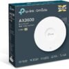 TP-Link Omada EAP660 HD | Wi-Fi 6 AX3600 Wireless 2.5G Ceiling Mount Access Point | Supports Mesh, OFDMA, Seamless Roaming & MU-MIMO | Cloud Access & Omada App | PoE Powered