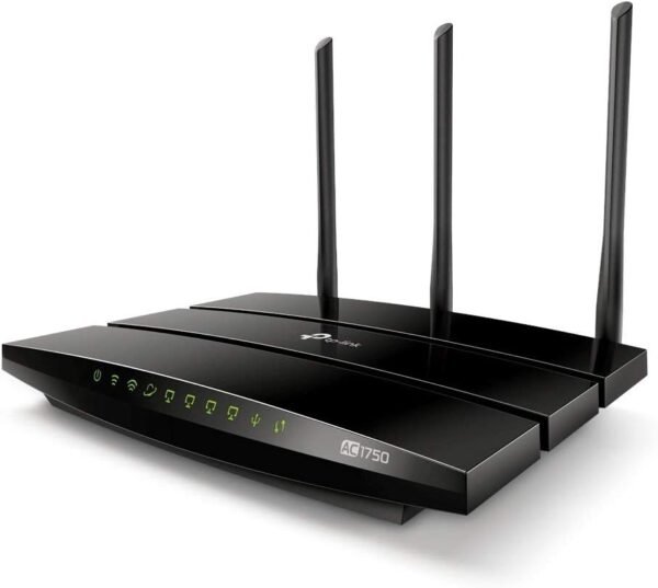 TP-LINK Archer C7 AC1750 Dual Band Wireless AC Gigabit Router, TP-LINK Archer C7 AC1750 Dual Band Wireless AC Gigabit Router, 2.4GHz 450Mbps+5Ghz 1300Mbps, 2 USB Port, IPv6, Guest Network (Renewed)