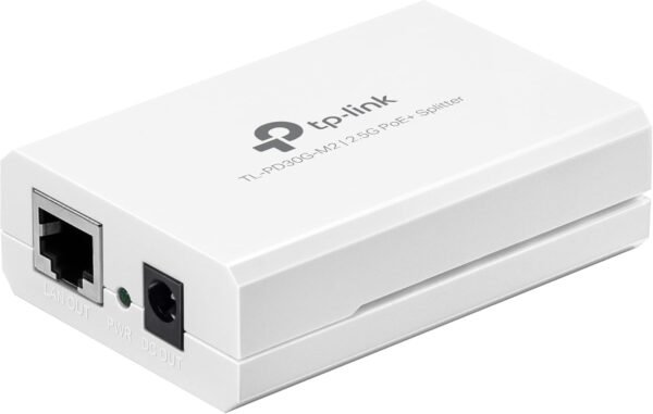 TP-Link TL-PD30G-M2 | 𝟮.𝟱𝗚 𝗣𝗼𝗘+ 𝗦𝗽𝗹𝗶𝘁𝘁𝗲𝗿 IEEE 802.3at/af | PoE to Non-PoE Adapter | Splits Power & Data up to 328ft | Plug & Play | UL Certified | 12V/9V/5V DC Output