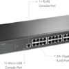 TP-Link TL-SG3428 | 24 Port Gigabit Switch, 4 SFP Slots | Omada SDN Integrated | L2+ Smart Managed | IPv6 | Static Routing | L2/L3/L4 QoS, IGMP & LAG | Limited Lifetime Protection (Renewed)