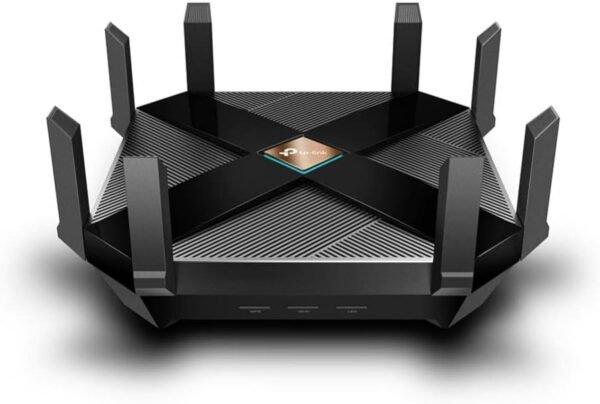 TP-Link AX6000 WiFi 6 Router(Archer AX6000) -802.11ax Wireless 8-Stream Gaming TP-Link AX6000 WiFi 6 Router(Archer AX6000) -802.11ax Wireless 8-Stream Gaming Router, 2.5G WAN, 8 Gigabit LAN Ports, MU-MIMO, 1.8GHz Quad-Core CPU
