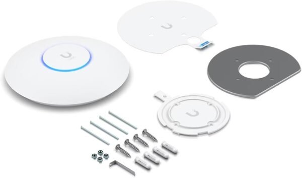Ubiquiti U6+ Dual Band IEEE 802.11 a/b/g/n/ac/ax 3 Gbit/s Wireless Access Point