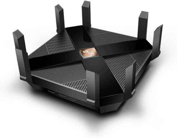 51vuMRqJVDL._AC_SL1000_.jpg TP-Link AX6000 WiFi 6 Router(Archer AX6000) -802.11ax Wireless 8-Stream Gaming Router, 2.5G WAN, 8 Gigabit LAN Ports, MU-MIMO, 1.8GHz Quad-Core CPU