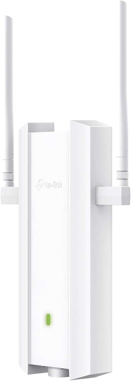 TP-Link Omada EAP625-Outdoor HD | AX1800 Wi-Fi 6 Wireless Gigabit Outdoor Access Point | High-Density | Mesh, Seamless Roaming & MU-MIMO| IP67 | SDN Integrated | Cloud Access & App| PoE Powered