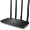 TP-Link AC1200 Gigabit WiFi Router (Archer A6) - Dual Band MU-MIMO Wireless Internet Router, 4 x Antennas, OneMesh and AP mode, Long Range Coverage (Renewed)
