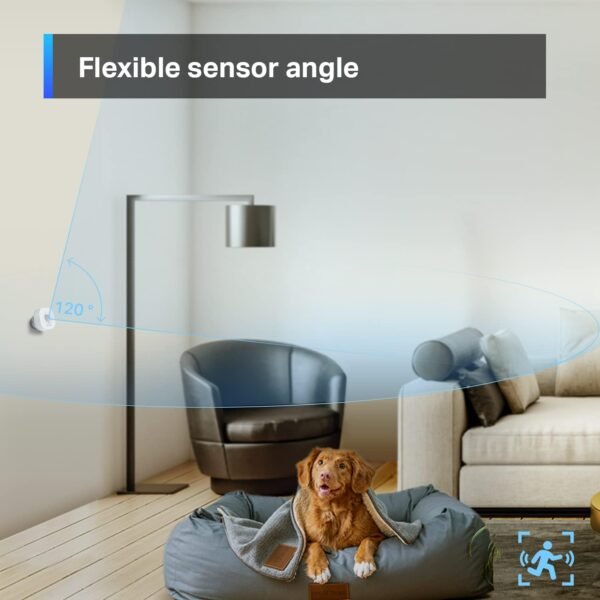 TP-Link Tapo Motion Sensor, Requires Tapo Hub, Long Battery Life w/Sub-1G Low-Power Wireless Protocol, Wide Range Detection, Adjustable Sensitivity, Real-Time Notification, Smart Action, Tapo T100