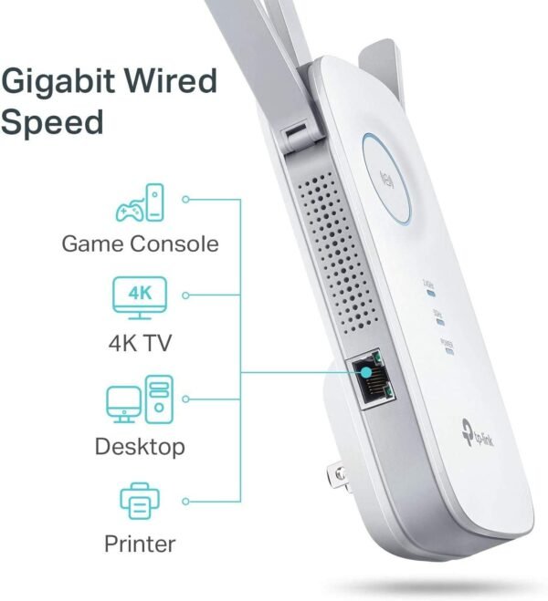 tp-link AC1750 WiFi Range Extender with High Speed Mode and Intelligent Signal Indicator (RE450) (Renewed)