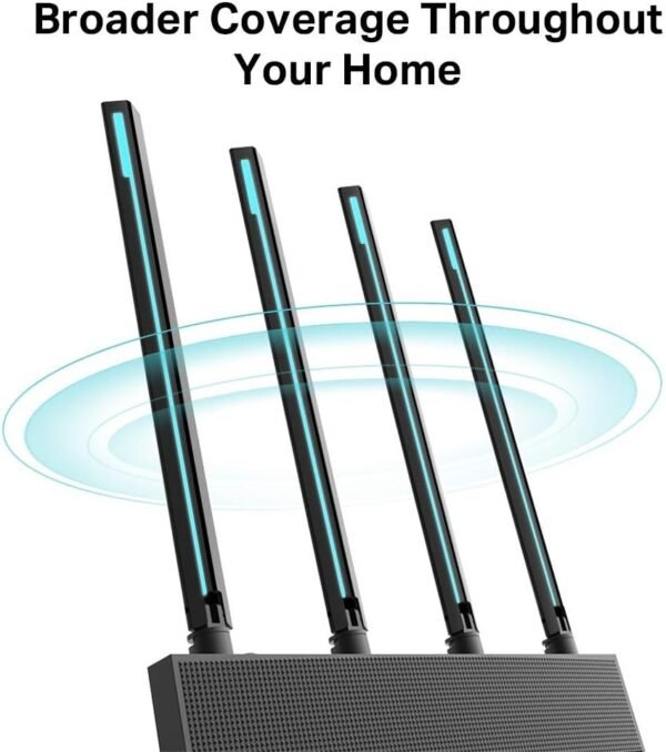 619MWOTJgiL._AC_SL1000_.jpg TP-Link AC1900 Wireless MU-MIMO WiFi Router - Dual Band Gigabit Wireless Internet Routers for Home, Parental Contorls & QS, Beamforming (Archer C80) (Renewed)