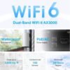 TP-Link Deco Outdoor Mesh WiFi (Deco X50-Outdoor), AX3000 Dual Band WiFi 6 Mesh, 2 Gigabit PoE Ports, Weatherproof, 1-Pack (Renewed)