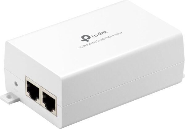 TP-Link TL-PI30G-M2 | IEEE 802.3at/af 2.5G PoE+ Injector | Non-PoE to PoE Adapter | Supplies up to 30W | Plug & Play | Desktop/Wall-Mount | Power Over Ethernet | Distance Up to 328 ft. | UL Certified