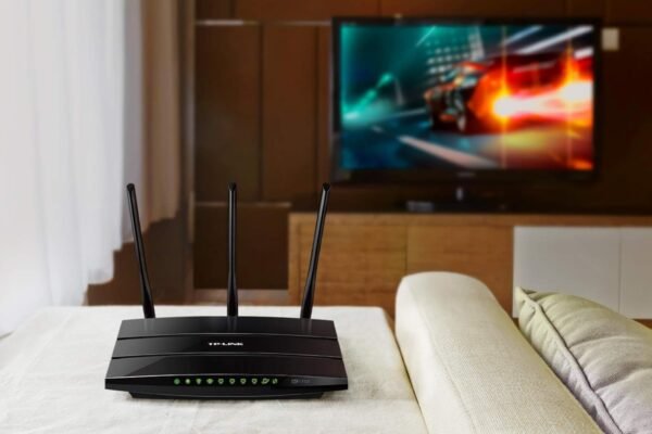 61NfE3p6eML._AC_SL1500_.jpg TP-LINK Archer C7 AC1750 Dual Band Wireless AC Gigabit Router, 2.4GHz 450Mbps+5Ghz 1300Mbps, 2 USB Port, IPv6, Guest Network (Renewed)