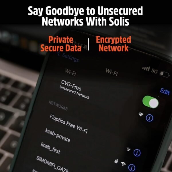 61he5NfFSAL._AC_SL1200_.jpg SIMO Solis Lite 4G LTE Mobile Hotspot, Portable WiFi for Travel in 140+ Countries, No SIM Card, No Contract Required, Multi-Carrier Network Wireless Access Point, 10 Devices, 1GB/Month Lifetime Data