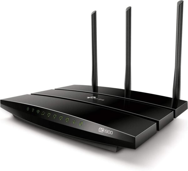 TP-Link AC1900 Smart WiFi Router (Archer A9) - High Speed TP-Link AC1900 Smart WiFi Router (Archer A9) - High Speed MU- MIMO Router, Gigabit, VPN Server, Beamforming (Renewed)