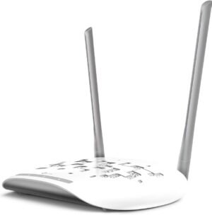 TP-Link WiFi Access Point TL-WA801N, 2.4Ghz 300Mbps, Supports Multi-SSID/Client/Bridge/Range Extender, TP-Link WiFi Access Point TL-WA801N, 2.4Ghz 300Mbps, Supports Multi-SSID/Client/Bridge/Range Extender, 2 Fixed Antennas, Passive PoE Injector Included