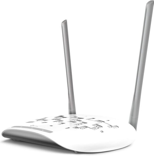TP-Link WiFi Access Point TL-WA801N, 2.4Ghz 300Mbps, Supports Multi-SSID/Client/Bridge/Range Extender, TP-Link WiFi Access Point TL-WA801N, 2.4Ghz 300Mbps, Supports Multi-SSID/Client/Bridge/Range Extender, 2 Fixed Antennas, Passive PoE Injector Included