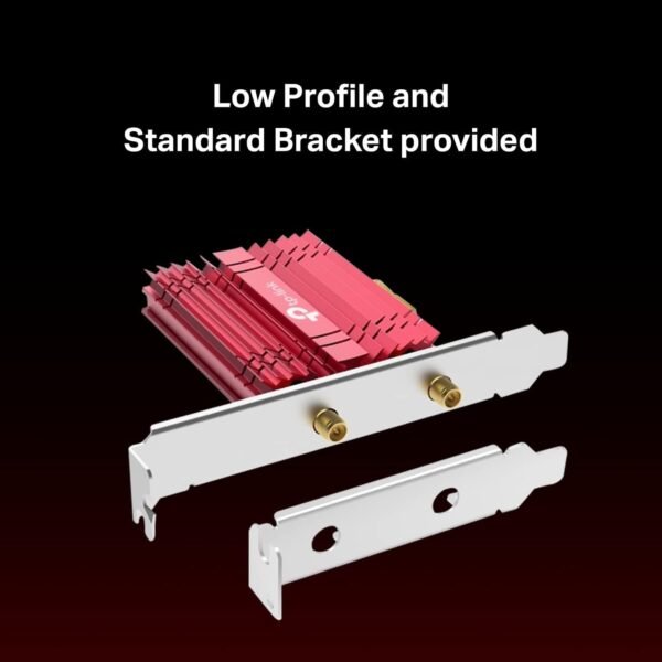 61p73Br2IL._AC_SL1490_.jpg TP-Link WiFi 6E Intel AX210 AXE5400 PCIe WiFi Card for PC Archer TXE75E- Tri Band Wireless Adapter for Desktop PC w/Magnetic Base Dual Antenna, Bluetooth 5.3(USB Port), WPA3, MU-MIMO, OFDMA, 802.11ax