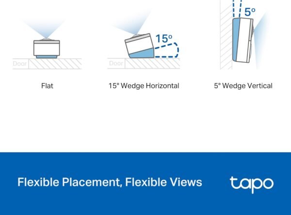 61q7hHlKcdL._AC_SL1500_.jpg Tapo TP-Link Smart Video Doorbell Camera Wired, 2K 5MP, Color Night Vision, 180° Ultra-Wide FOV, 2-Way Audio, Free AI Detection, Cloud & SD Card Storage, Works w/Alexa & Google Home, D130