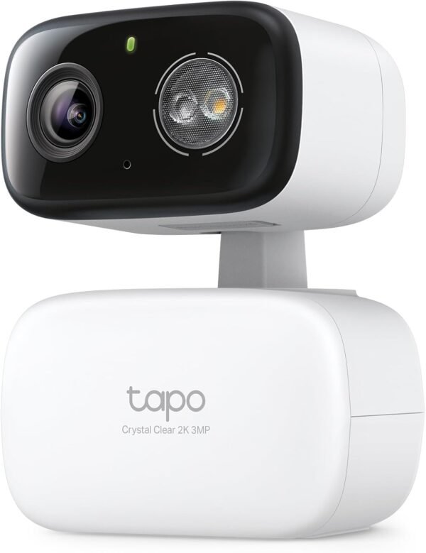 Tapo 2K 3MP Pan/Tilt Indoor/Outdoor Security Camera - Free Person/Baby Tapo 2K 3MP Pan/Tilt Indoor/Outdoor Security Camera - Free Person/Baby Cry Detect & Motion Track, 360° Pan, Color Night Vision, SD/Cloud Storage, Works w/Alexa & Google Home HybridCam 360