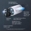 TP-Link Tapo 2K QHD Outdoor Wireless Security Camera System, Up to 180 Day Battery, Color Night Vision w/Starlight Sensor, Motion/Person/Pet/Vehicle Detection, Works w/Alexa &Google Home(Tapo C420S2)